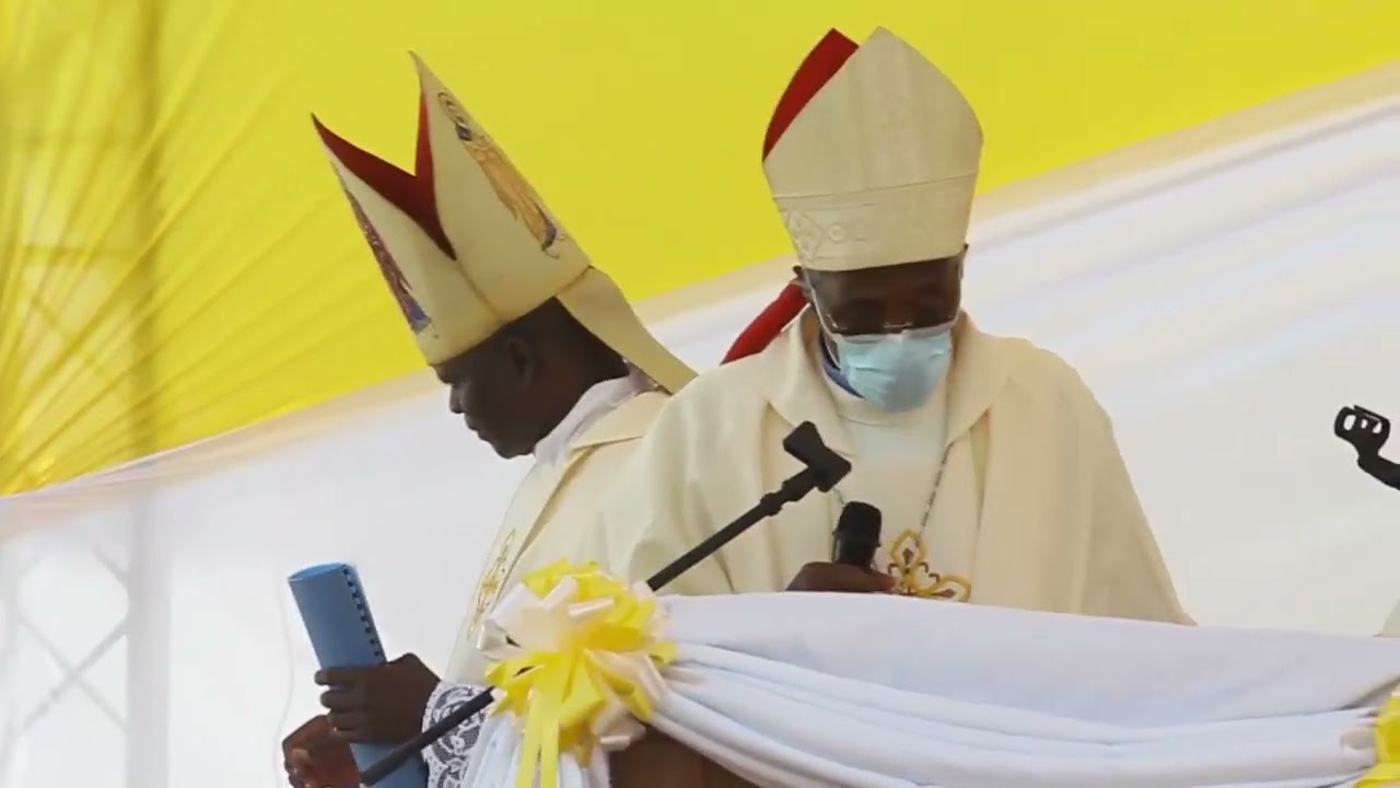 Bishop Norman King'oo Wambua's  speech during concecration of bungoma diocese Bishop Mark Kadima