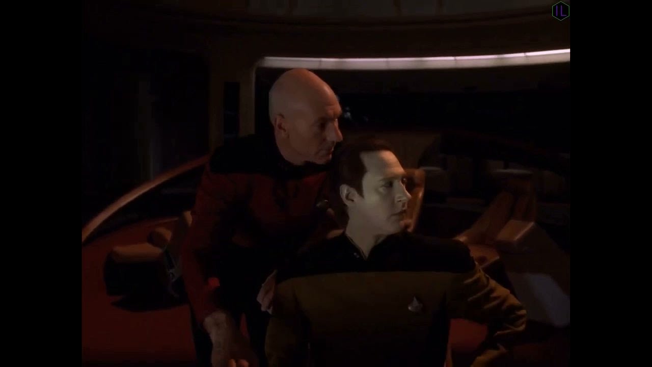 Star Trek : TNG -Picard Provokes a Mutant and Gets  Pounced