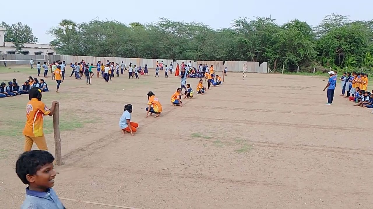 koto makam physical education my students kho -kho Mach
