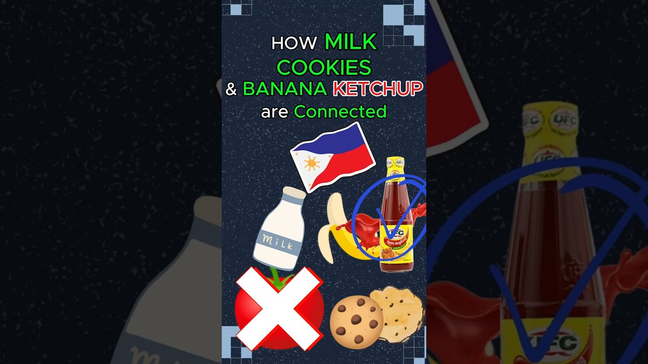 How Banana Ketchup, Milk and Cookies are connected?!