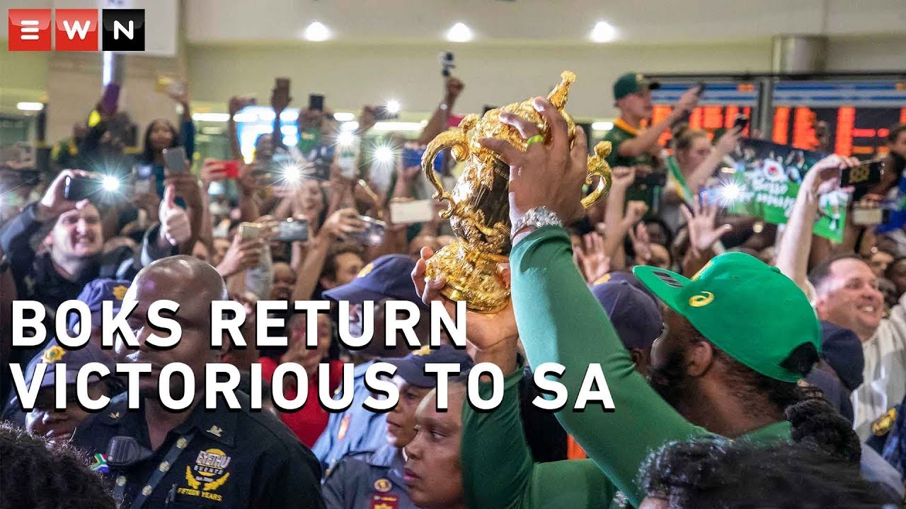 Boks return victorious to SA