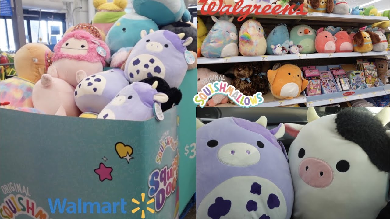 *RARE* SQUISHMALLOW FINDS AT WALMART AND WALGREENS!