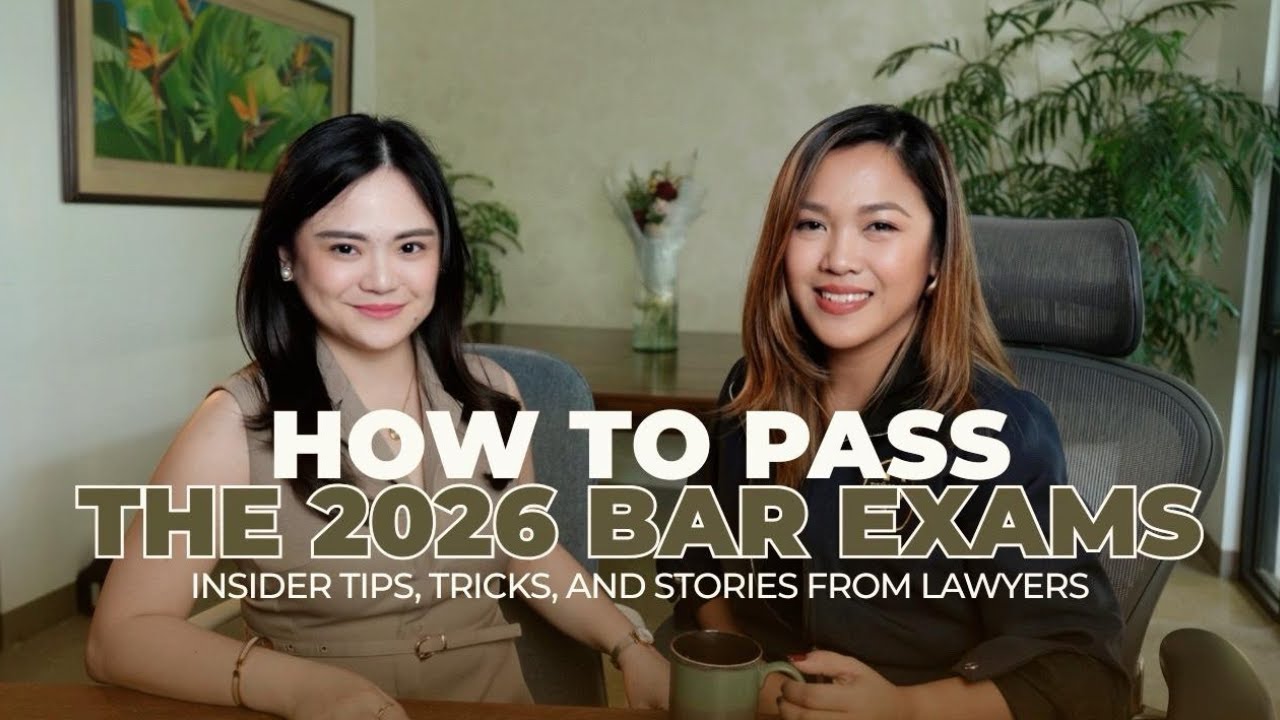 HOW TO PASS THE 2026 BAR EXAMS (Tips From Two Lawyers Who’ve Been There)