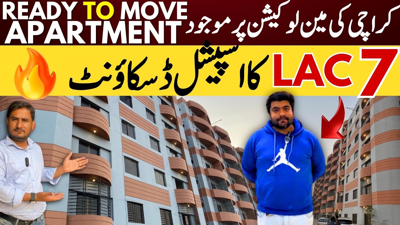 Ready To Move Apartment in Karachi | Prime Location Per Majood Rabia Enclave