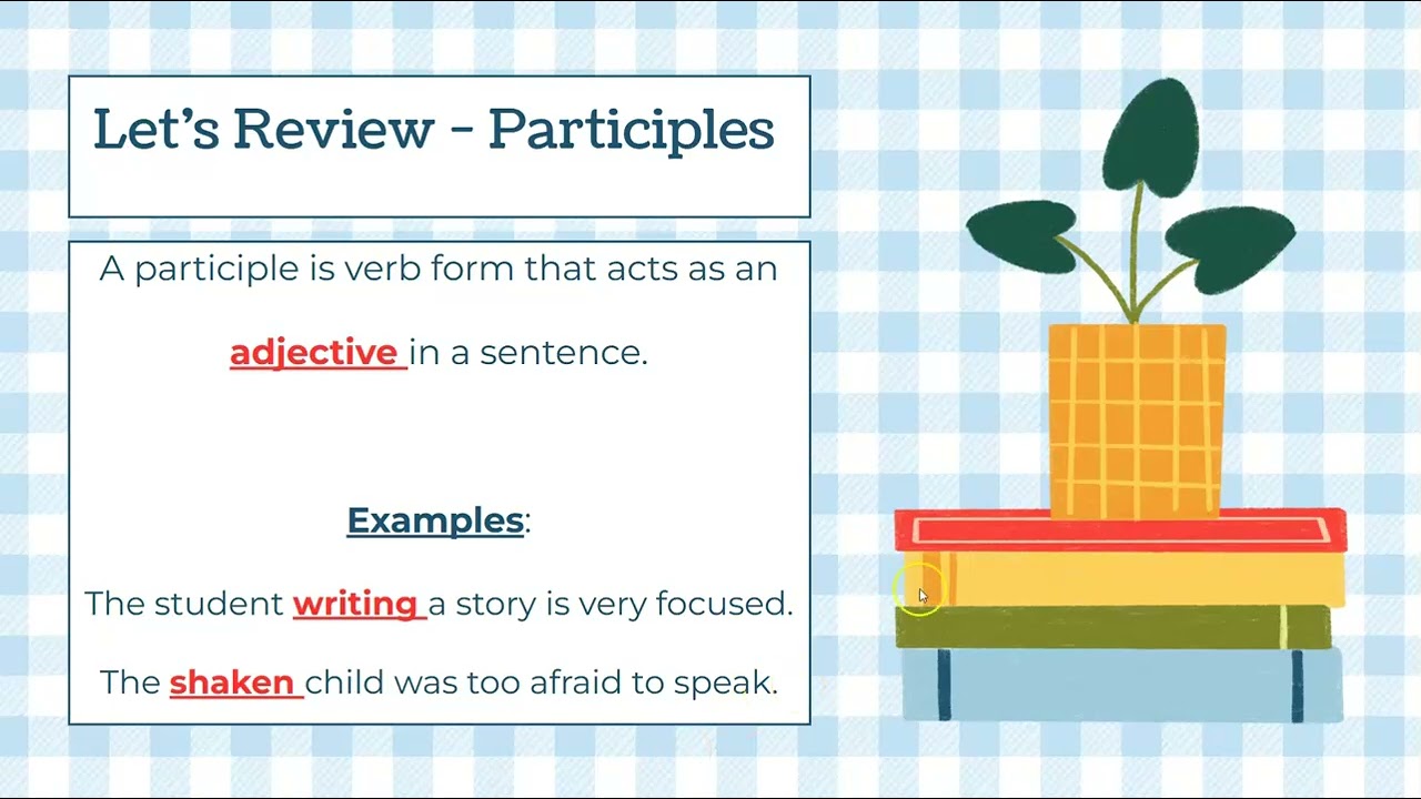 Gerunds Vs.  Participle Notes