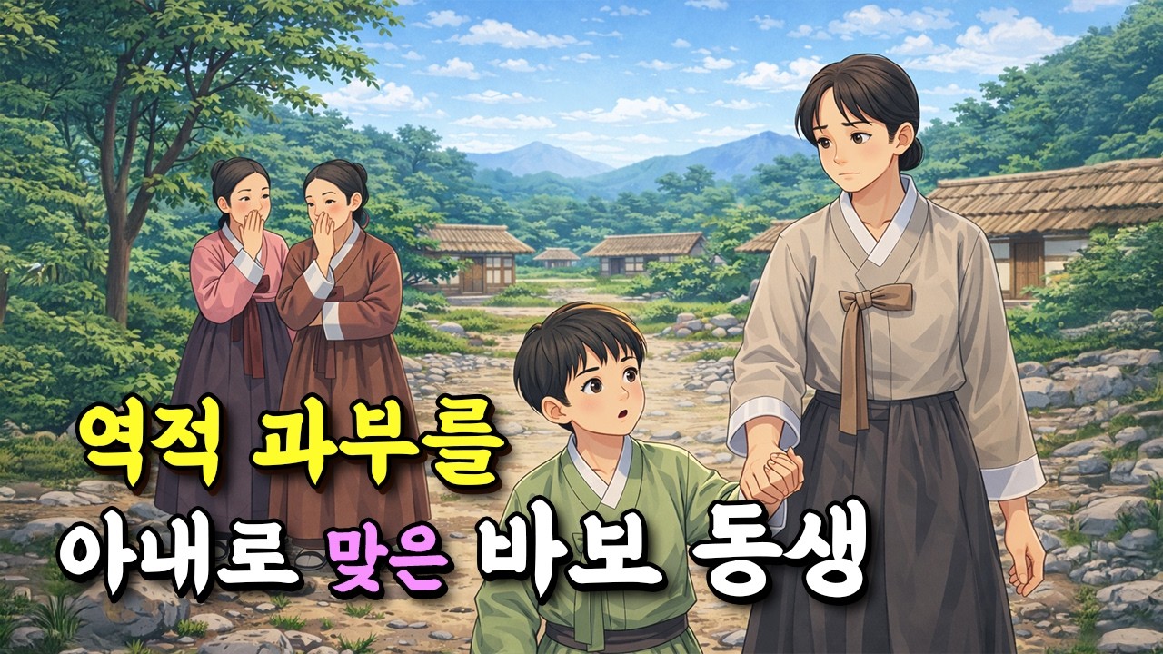역적 과부를 아내로 맞은 바보 동생, 형은 땅을 치고 후회하는데... | 야담·설화·민담·전설·옛날이야기·수면동화·오디오북 |