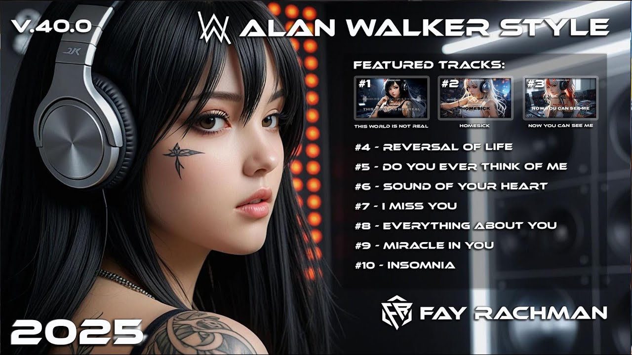 Alan Walker Style & Fay Rachman | New Song Playlist 2024 | Full Album v.40.0 | #EDM #Remix #Chill