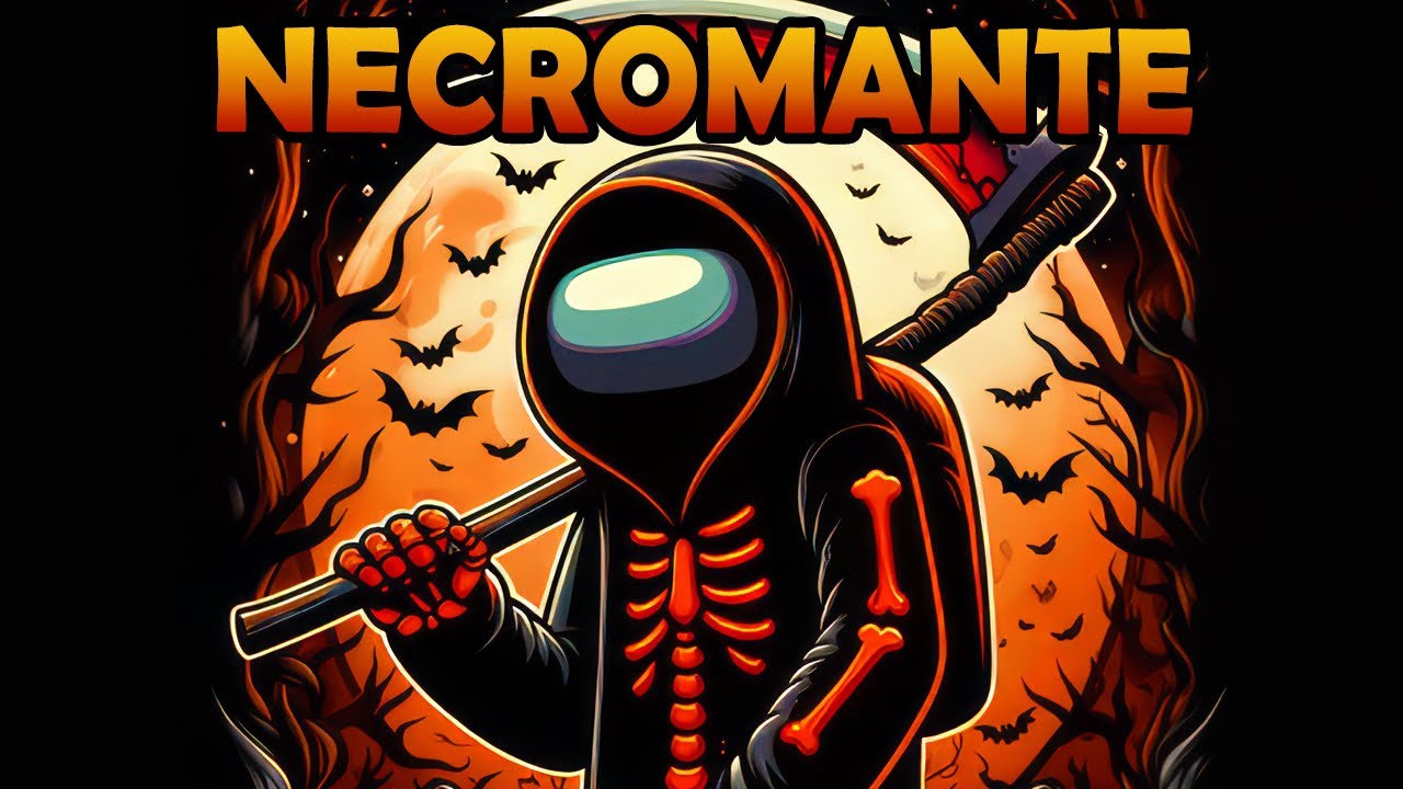 Virei o NECROMANTE e CRIO MORTOS VIVOS no Among Us Mod