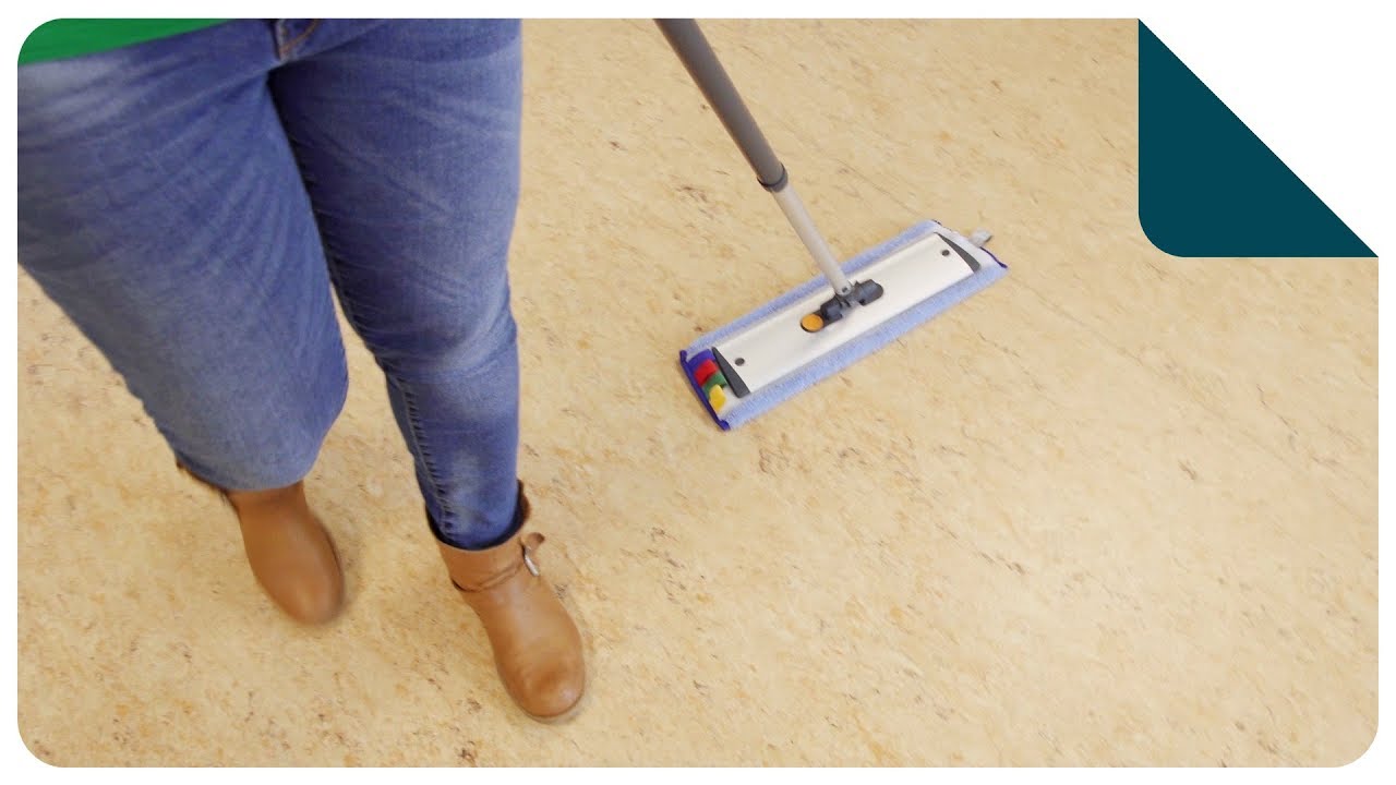 Moppen met microvezel