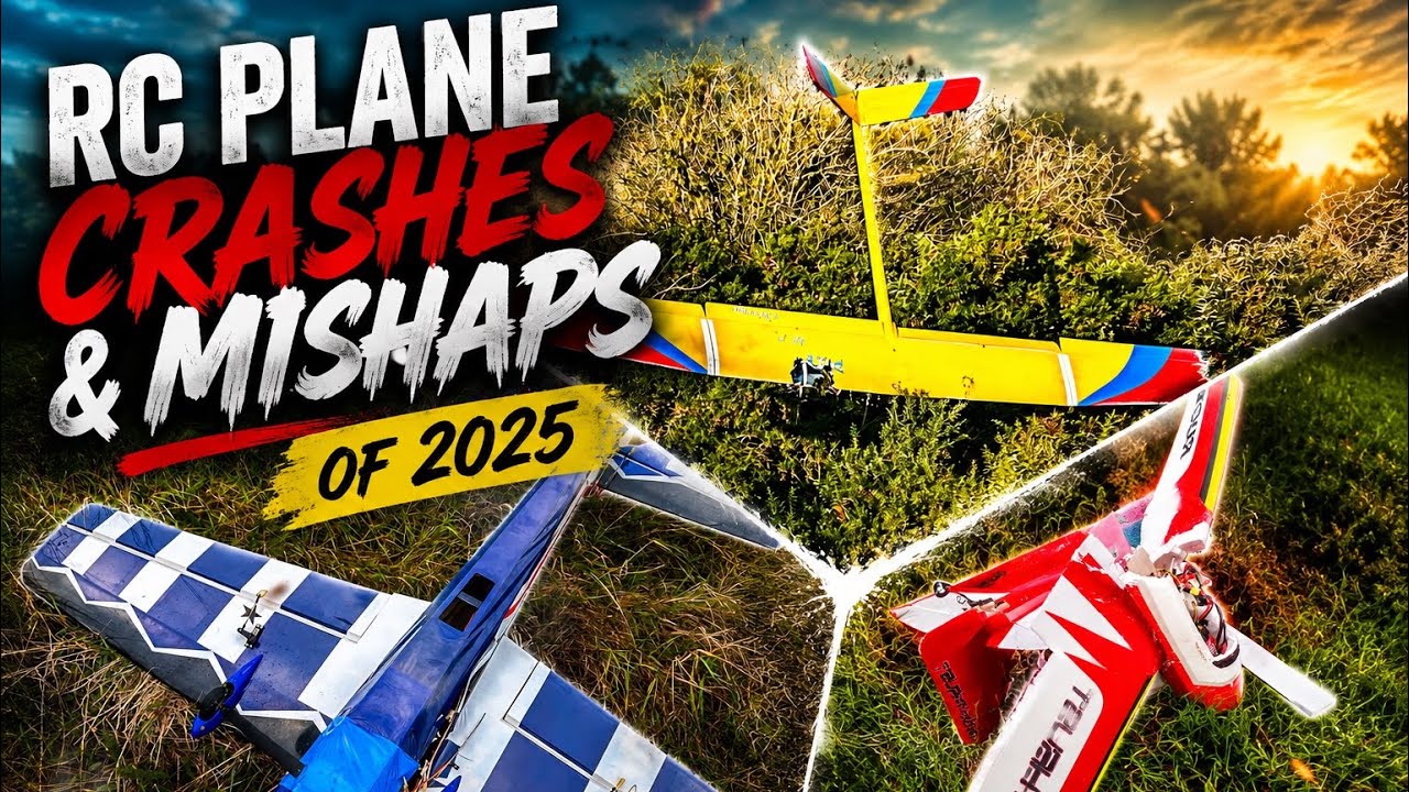 Worst RC plane crashes of 2025 ￼