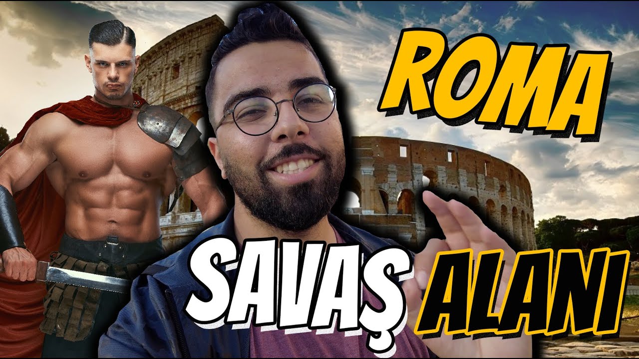 İTALYA'DA KOLEZYUM GLADYAT&Ouml;R VLOG! | (İtalya Roma Vlog)