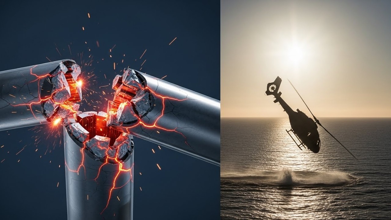 Helicopter Rotor Failure: Physics & Survival Analysis (Bell 206 Crash Simulation)| Plane World