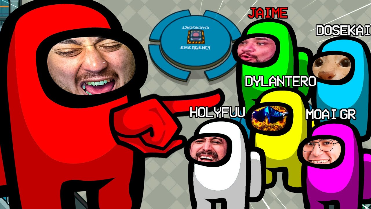 JUGU&Eacute; AMONG US CON STREAMERS