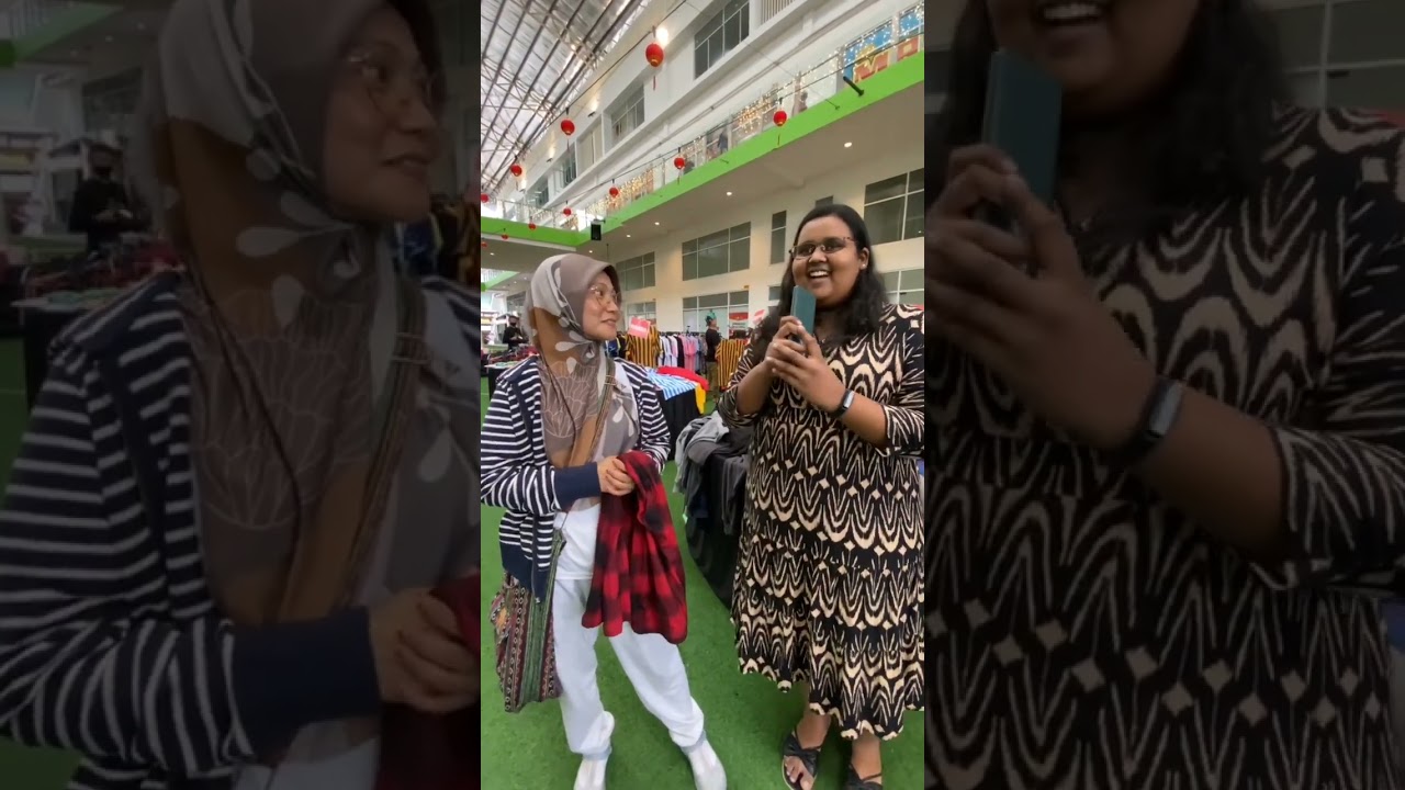 Anggun City Rawang Clothing Bazaar | Event Interview | Public Speaking & Presentation Skills ZEA1333