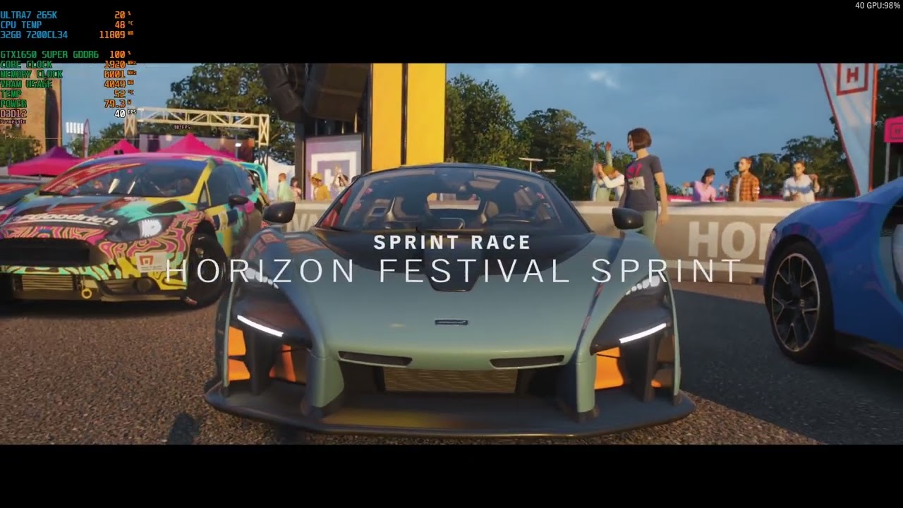 Testing Intel 200S Boost Bios | Forza Horizon 4 | 1080P DX12 Ultra Graphics