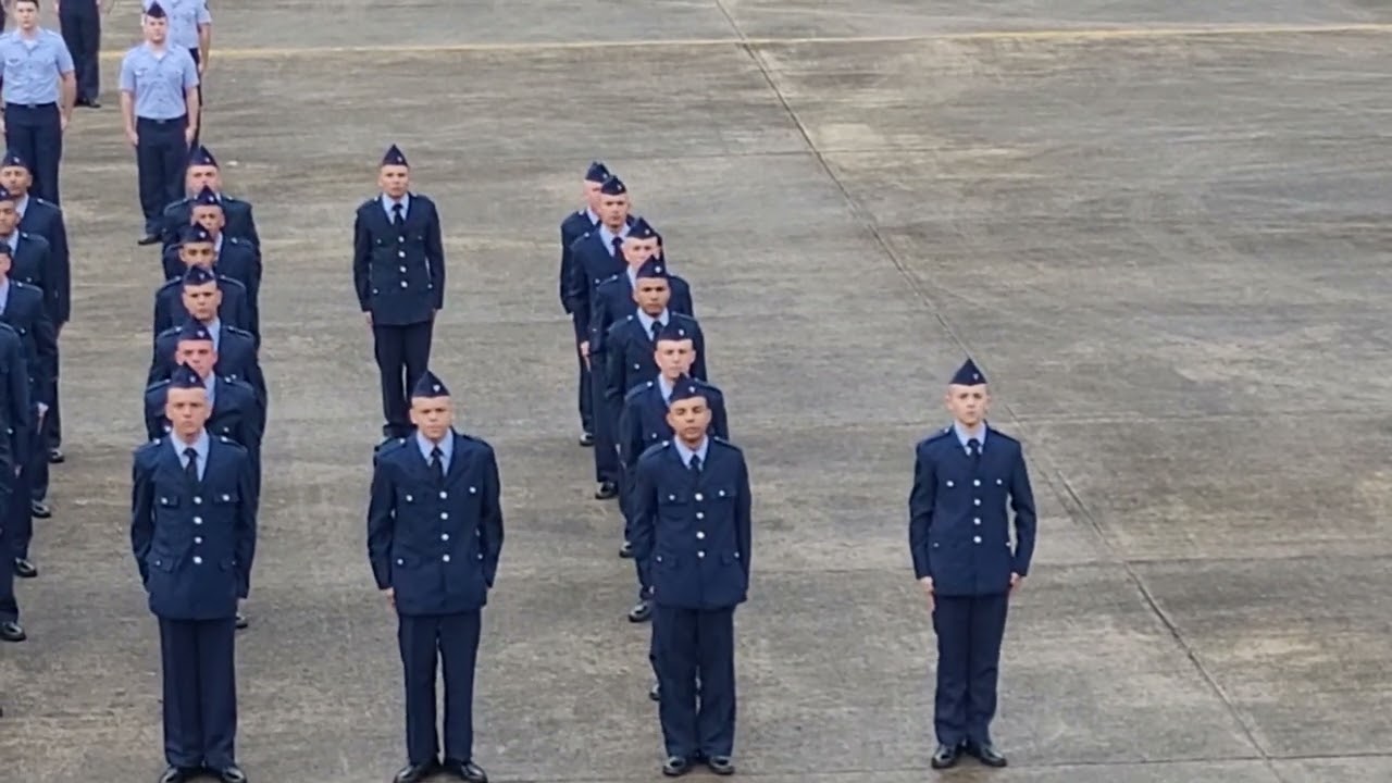 Formatura de Recrutas da Base Aérea Florianópolis sc. S2 Guylherme Freitas da Silva Parte3