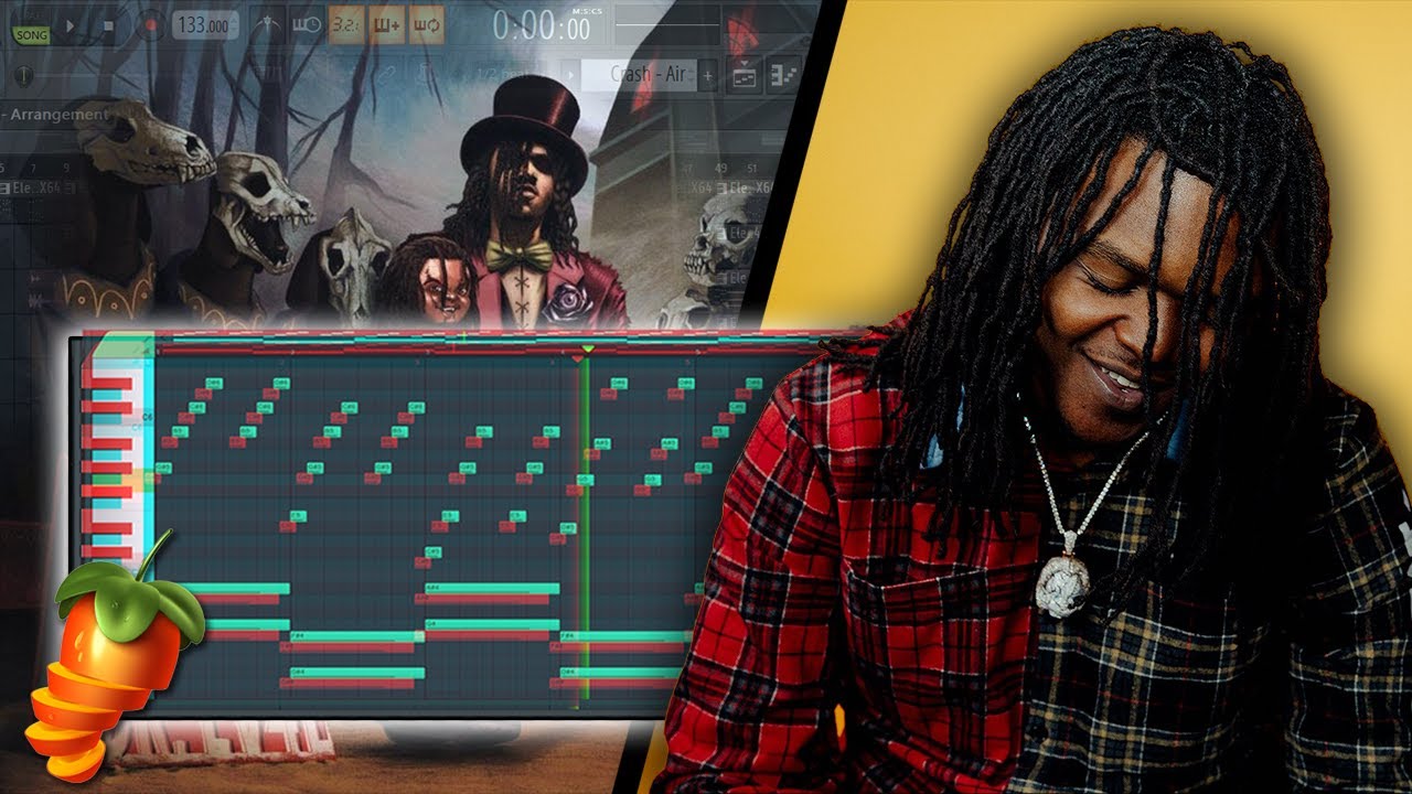 How Pierre makes Dark Evil Beats for Young Nudy | FL Studio