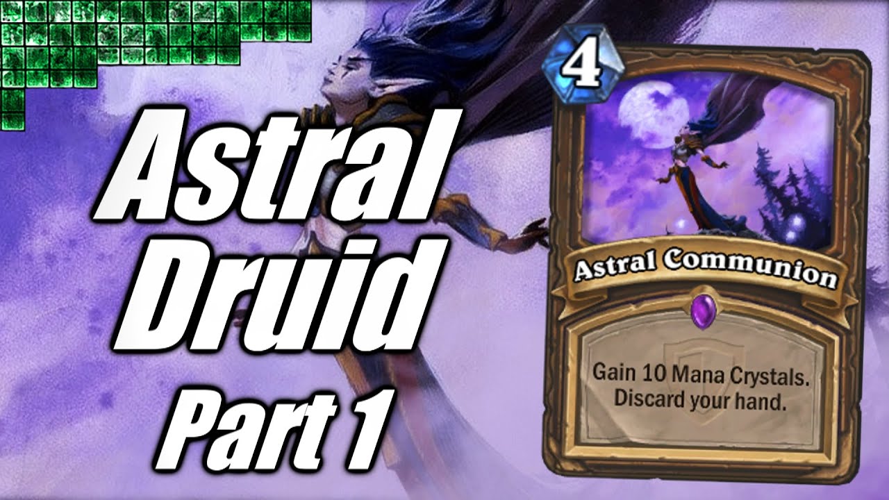 Hearthstone: Astral Drood ft. Atiesh [CobGames] #1