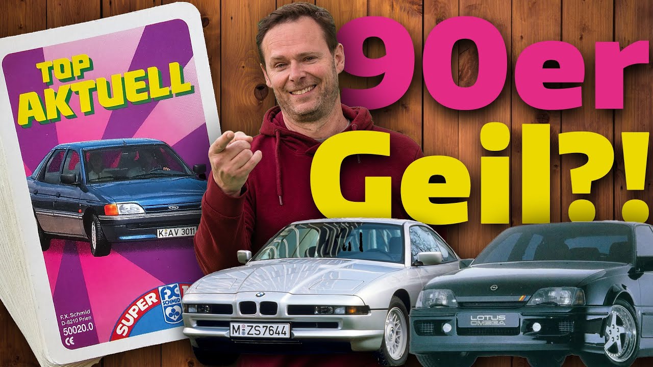 Bloch reagiert: Auto-Quartett 1991 - Was in den 90ern wirklich geil war - und was nicht!