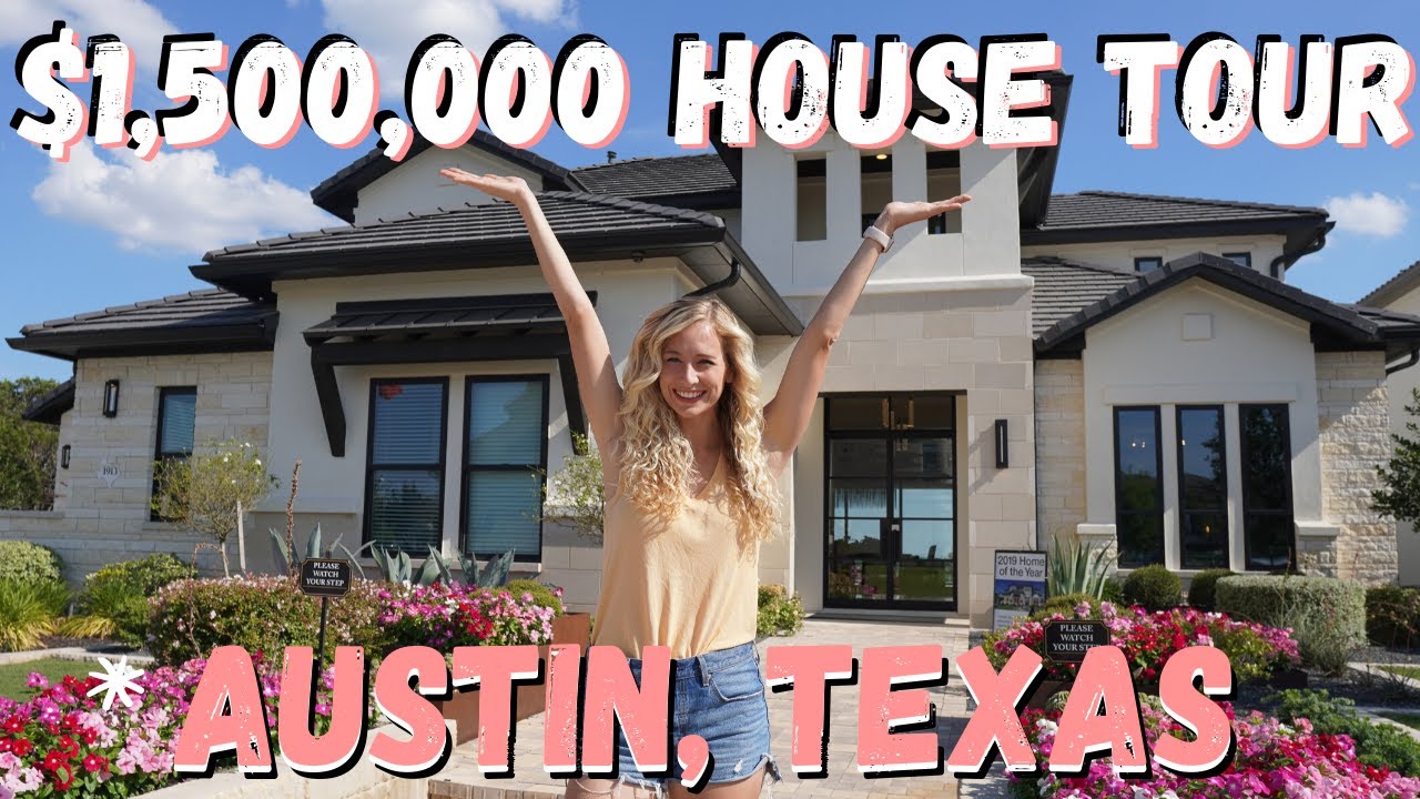 $1.5M HOUSE TOUR NEAR AUSTIN TEXAS | NEW HOME WALK-THROUGH