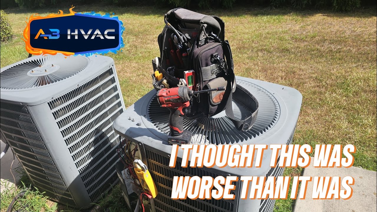 Goodman Heat Pump With Some Drain Issues | HVAC