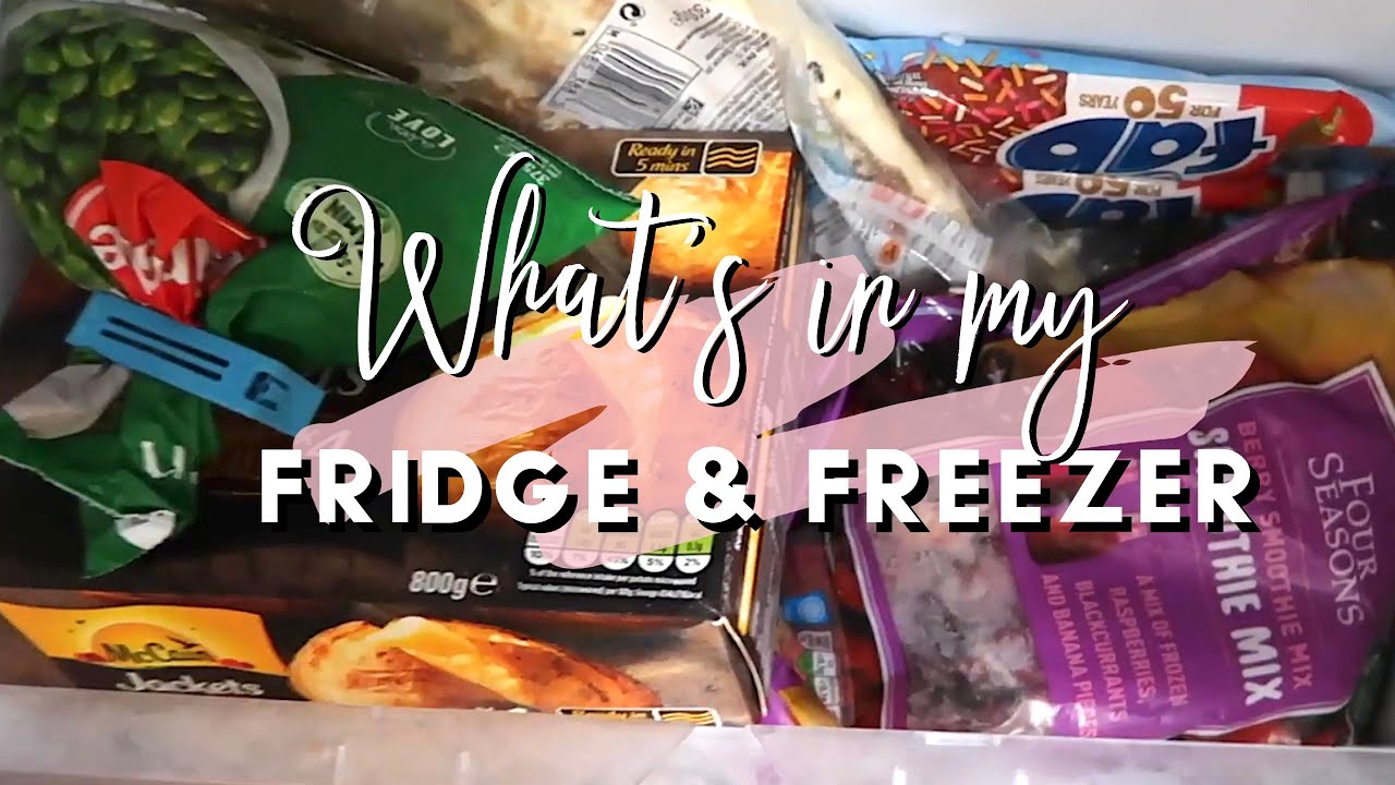 WHAT'S IN MY FRIDGE AND FREEZER | THIS MAMA LIFE