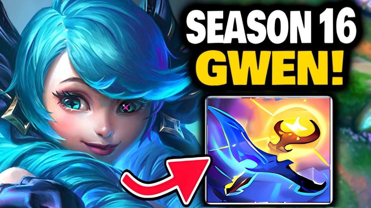 HOW to GWEN jungle in SEASON 16!!!