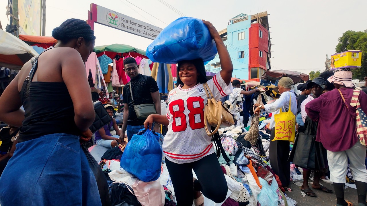 GHANA CHEAP AFRICA MARKET MAKOLA