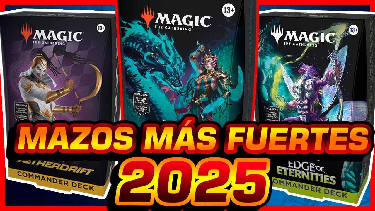 LOS MEJORES MAZOS PRECONS del 2025 | MTG