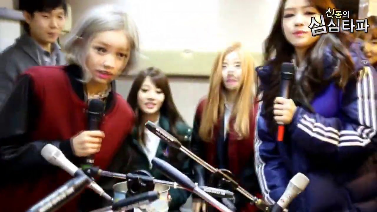 Girl's day and Vixx in shimshimtapa cut.