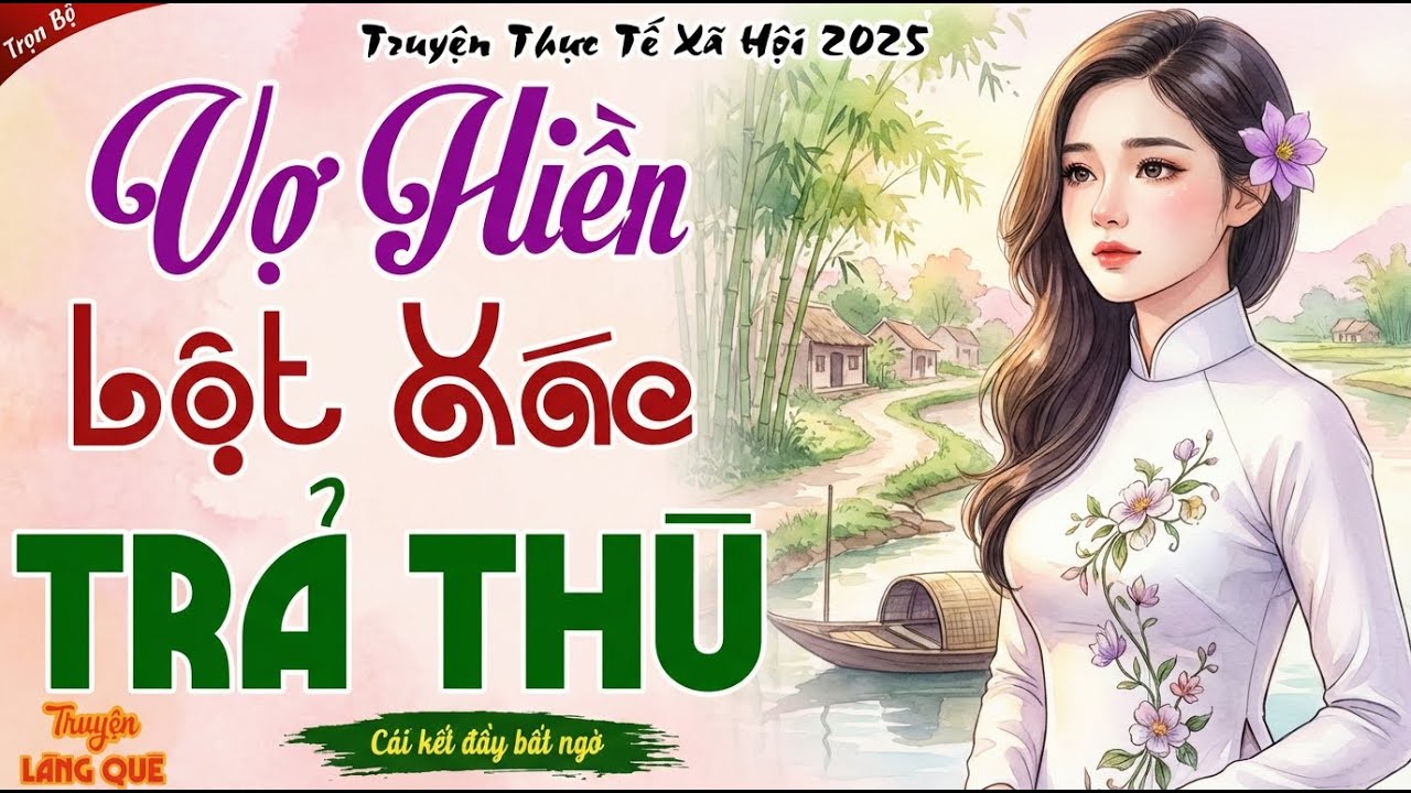 Nghe 5 phút hứng thú tới sáng： ＂VỢ HIỀN LỘT XÁC TRẢ THÙ＂ Full - Truyện làng quê hay nhất 2025