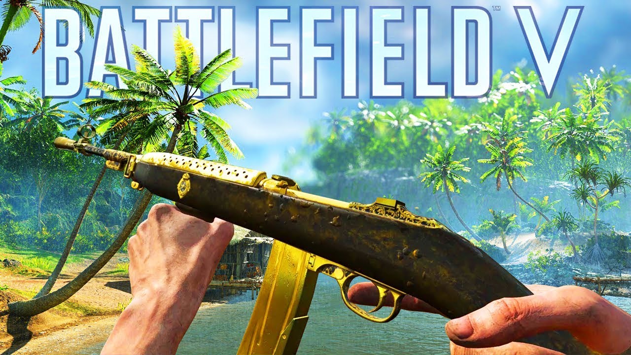 M2 Carbine GOLD on Solomon Islands Battlefield 5 Pacific
