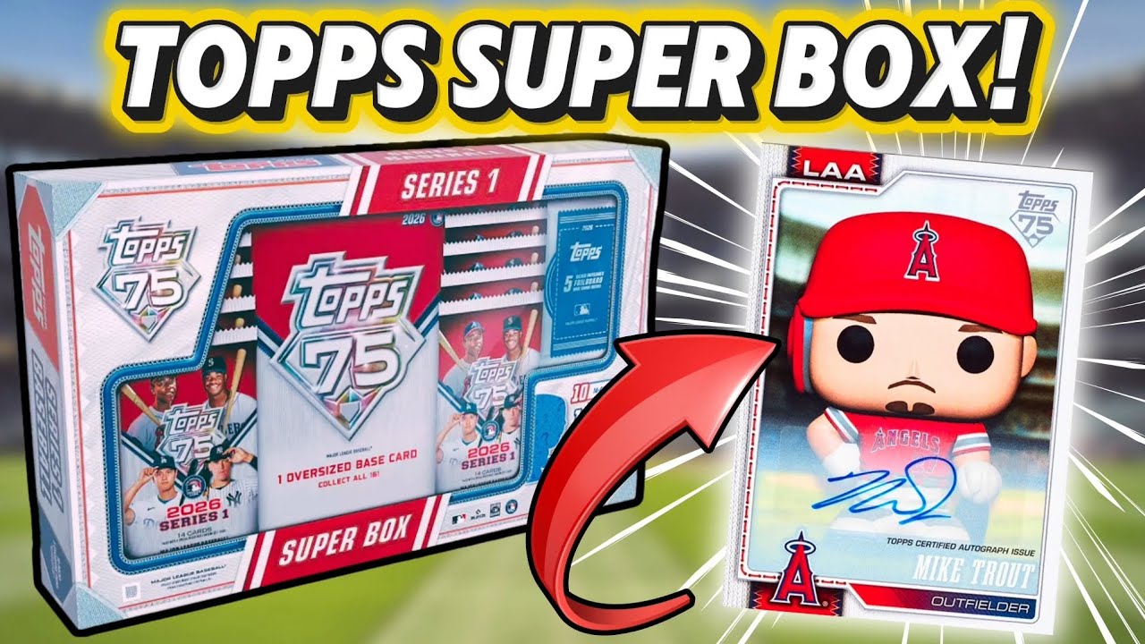 🚨IS IT SUPER?!🚨 2026 Topps Series 1 Baseball Super Box Review!