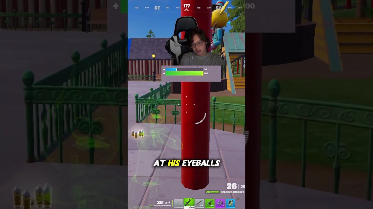 В Fortnite он стал прозрачным!