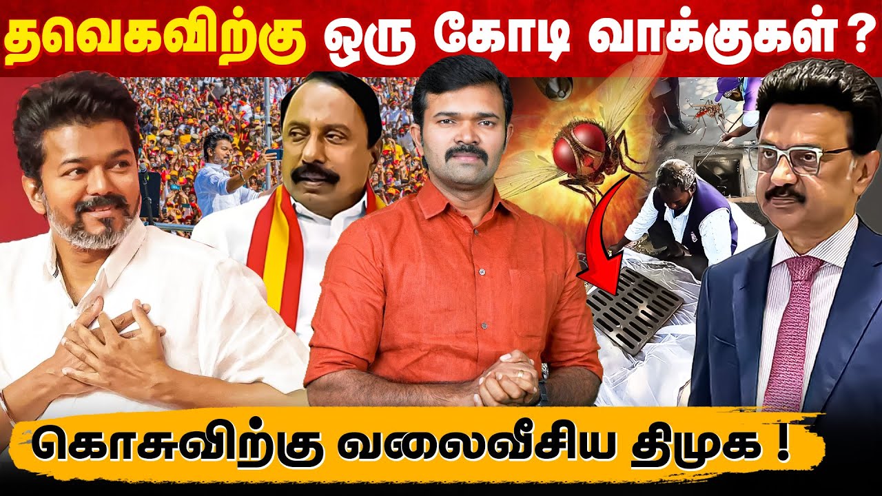 தவெகவிற்கு 34% வாக்கு இருக்கு | கொசுக்களை வலை போட்டு மூடிய திமுக அரசு | புறக்கணிக்கப்படும் ரகுமான் |