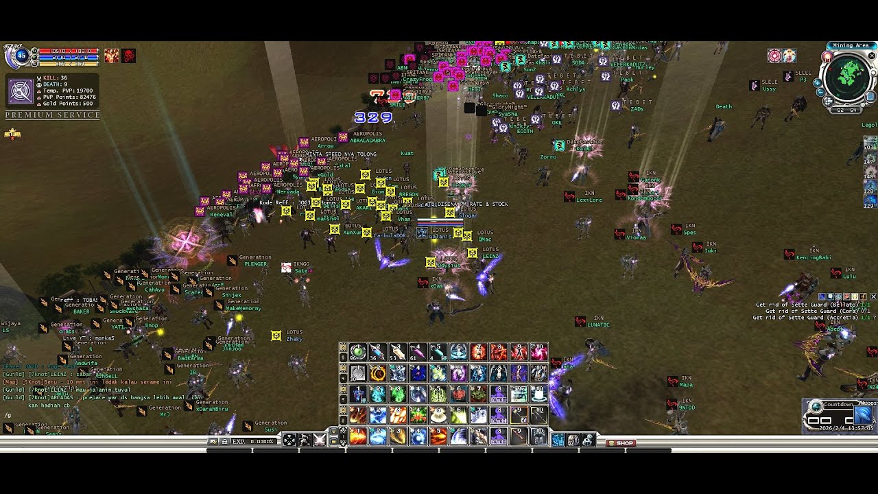 RF RETURN - PVP & War Siang