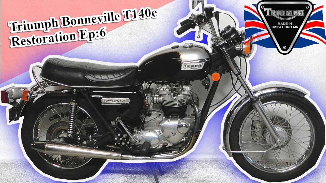 This is Episode 6 of the Triumph Bonneville Restoration