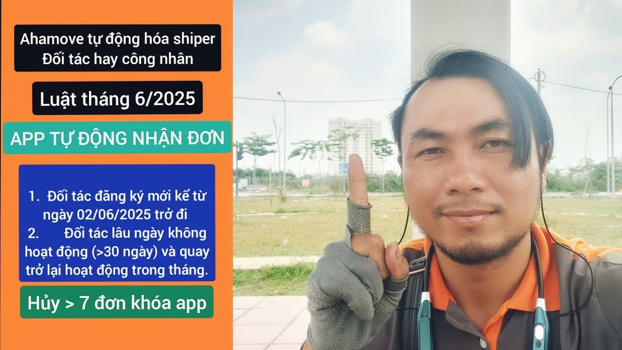 Tài xế mới hãy cẩn thận khi đăng kí làm tài xế Ahamove 