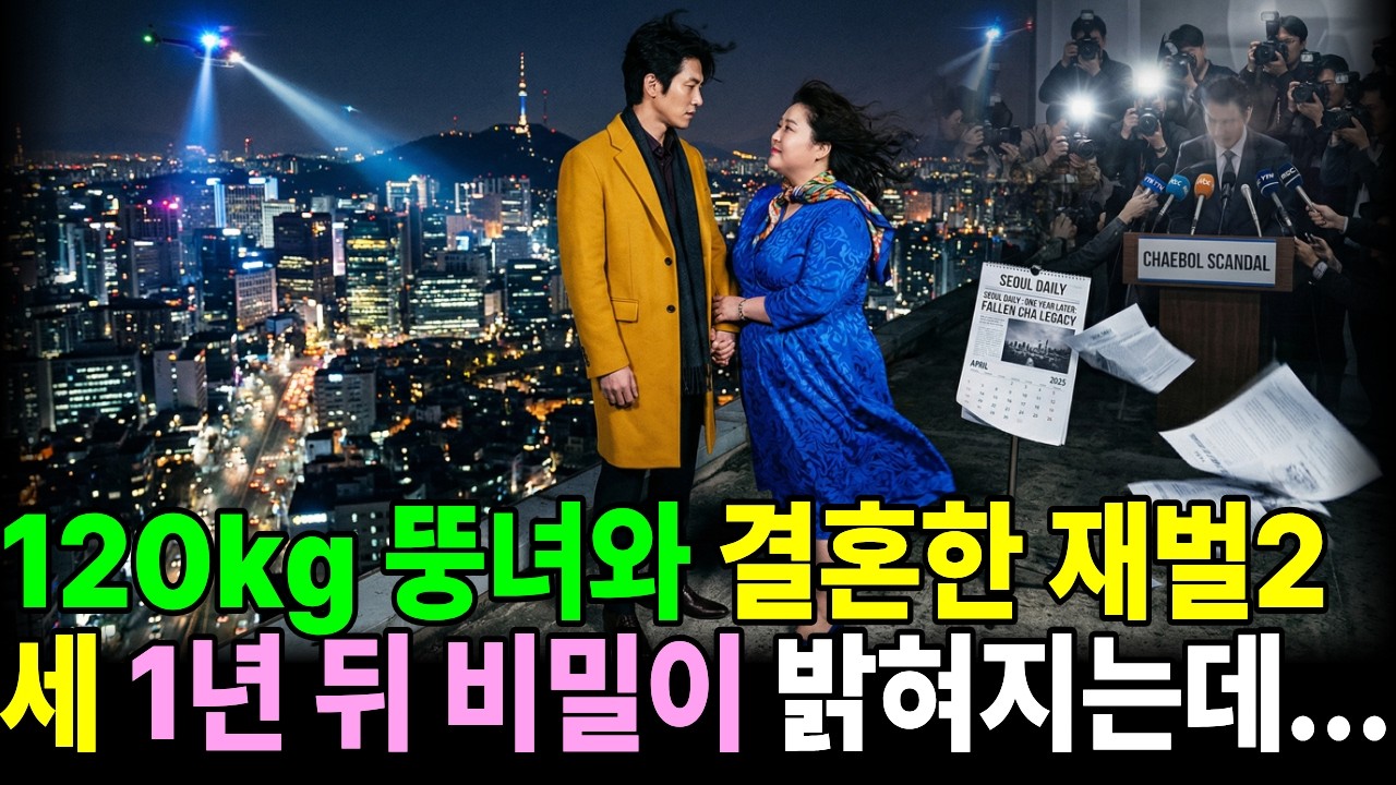 120kg 뚱녀와 결혼한 재벌2세 1년 뒤 그 비밀이 밝혀지는데...