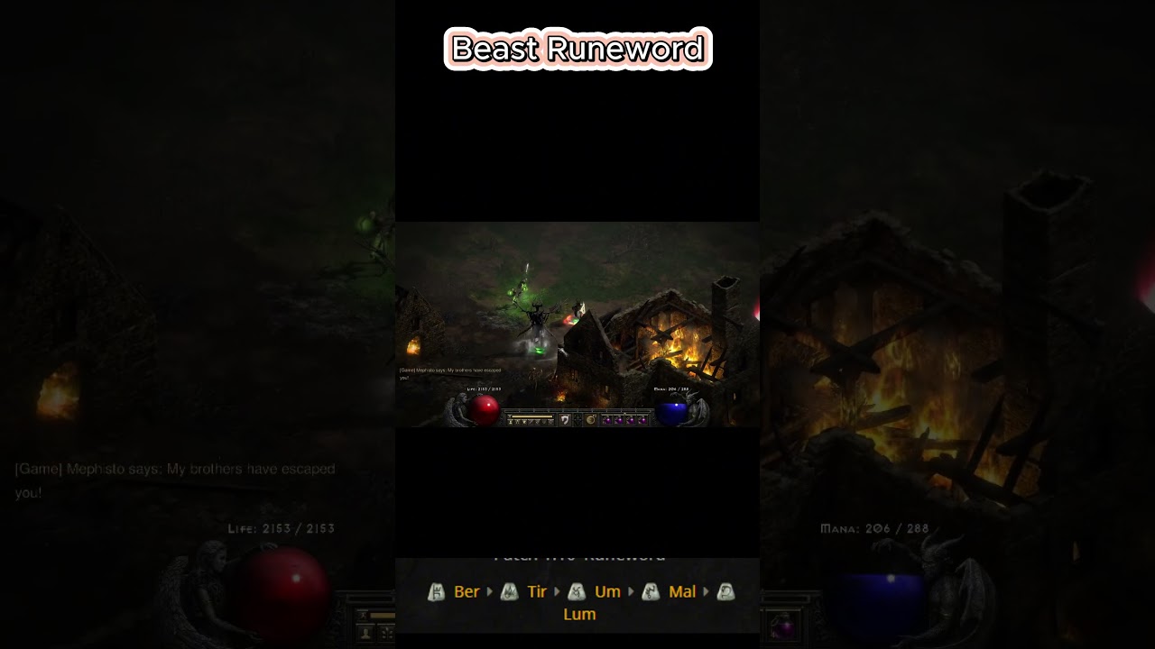 Beast Runeword Masters EXPOSED! #diablo2