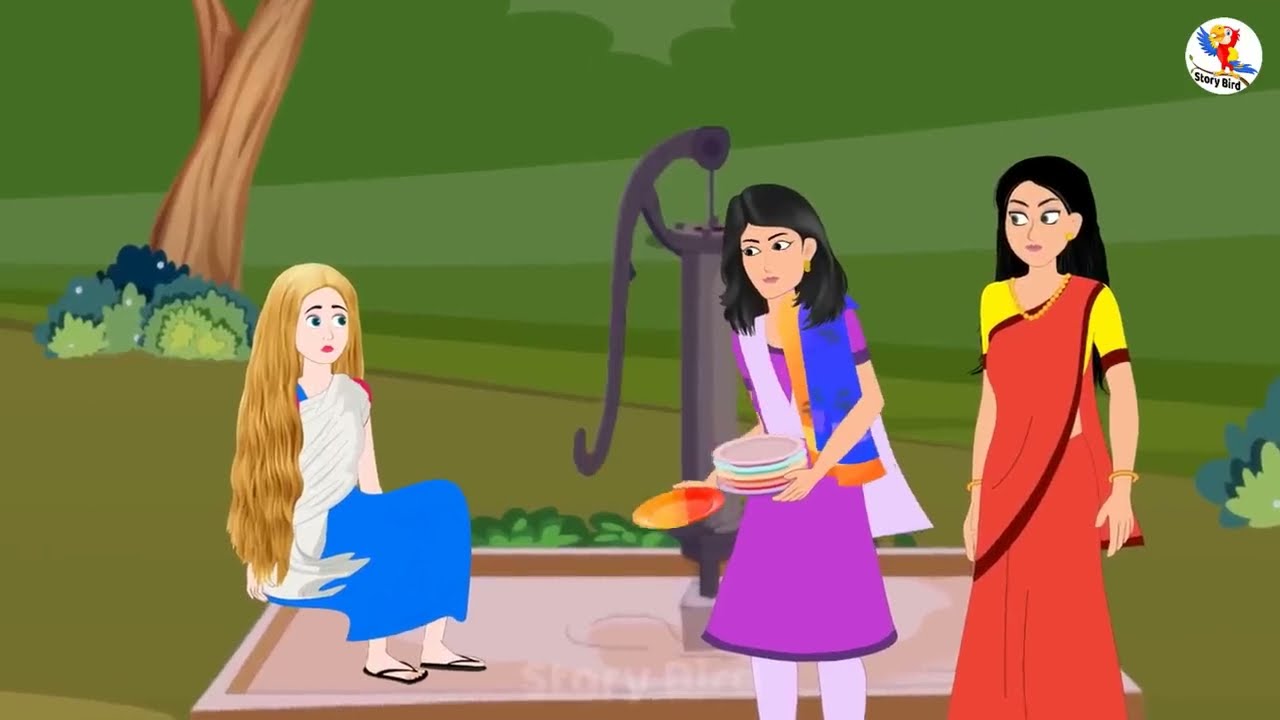 ঘর জ্বালানো সৎ বোন | Bangla Rupkothar Golpo | Bengali Fairy Tales Cartoon | Story Bird