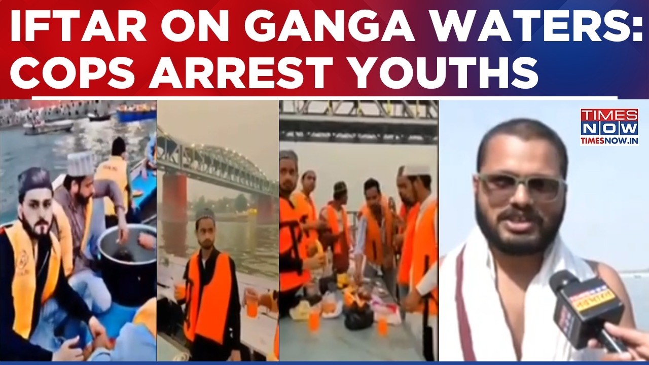 Muslim Youth Observe Iftar On Boat In Ganga; Dump Left Over Chicken Briyani In Holy Waters; Arrested