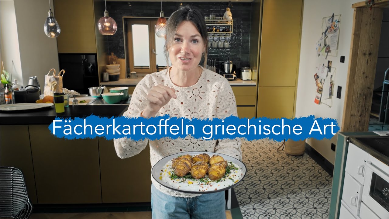 Fächerkartoffeln griechische Art | VRONI kocht PRECHTL