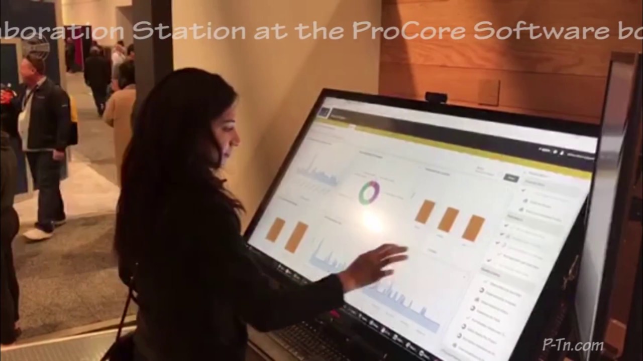 iPlanTables at the ProCore Booth - World of Concrete 2017