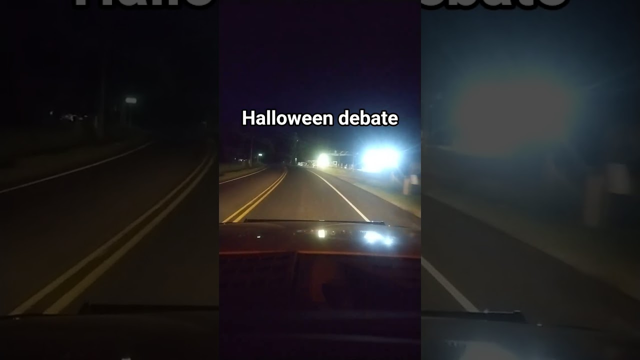Halloween debate