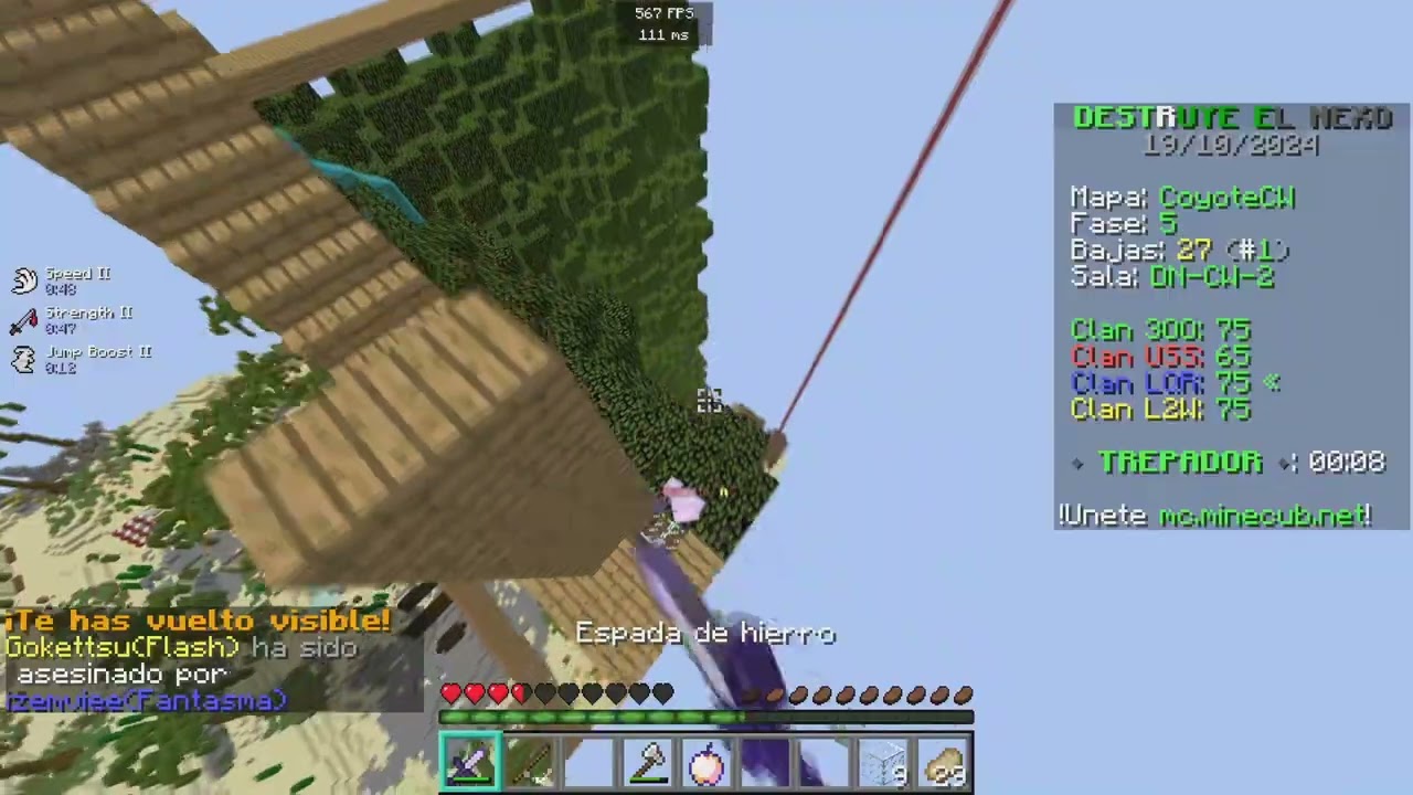 CW MINECUB LQR pvp y focus