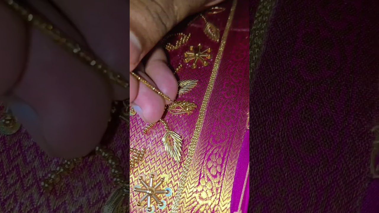 Cut Mirror Beads load stich. #shorts #viral #fashion #blouse #shortsfeed