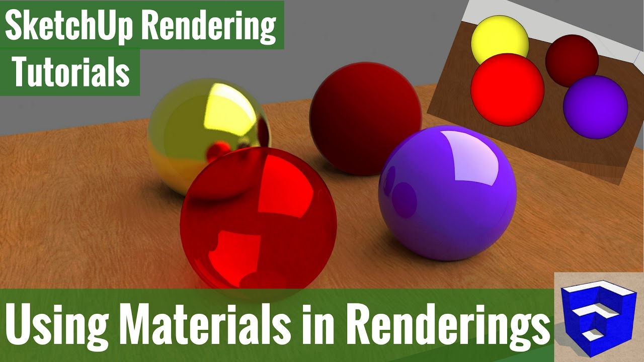 Rendering in SketchUp - Using Materials to Create a Photorealistic Rendering with Twilight Render