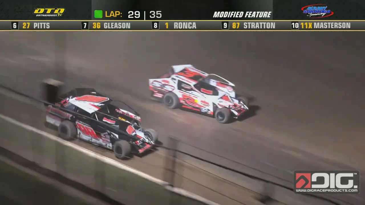 Albany-Saratoga Speedway | Modified Feature Highlights | 9/5/25