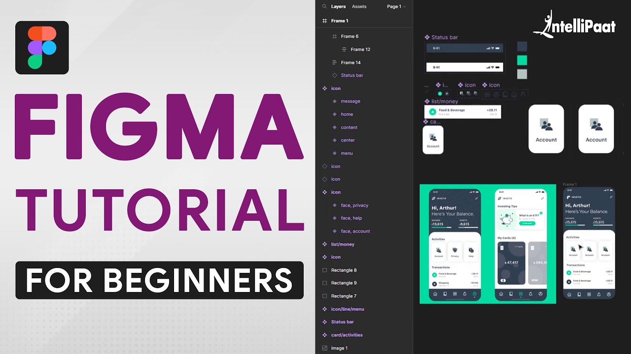 Figma Tutorial For Beginners | Figma UI Design Tutorial | Web Designing | Intellipaat